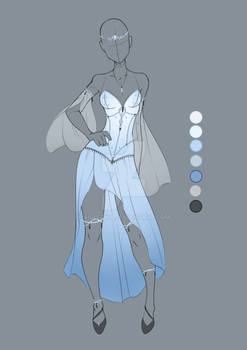 :: Commission April 06: Outfit design ::