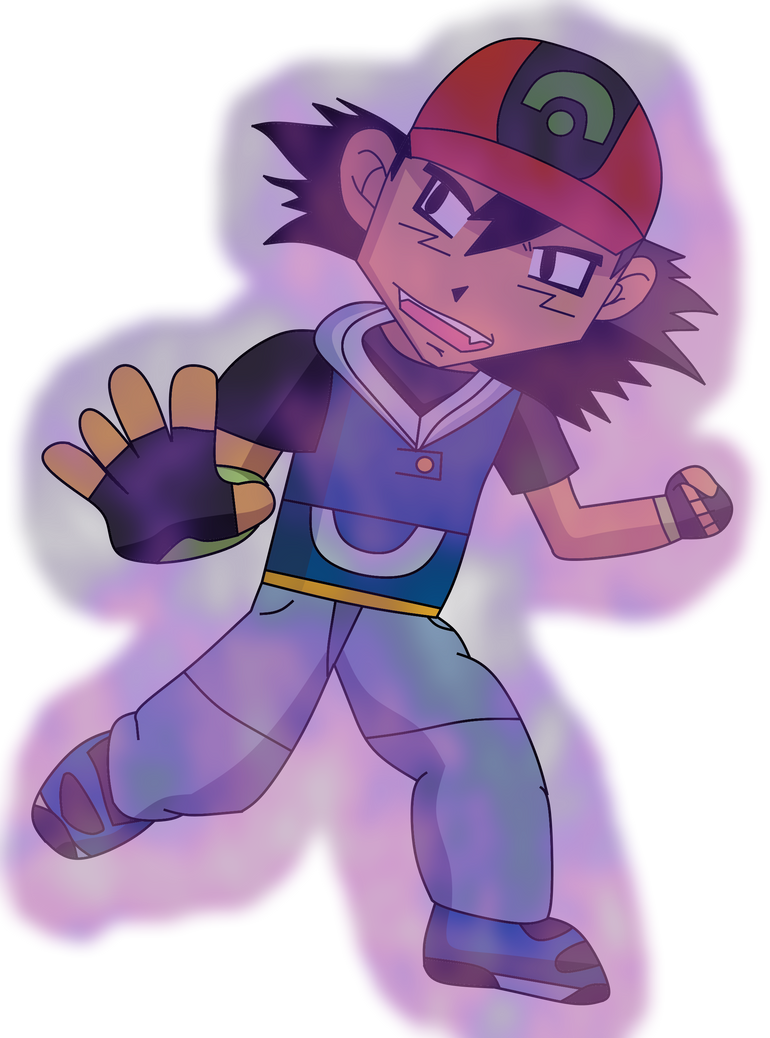 Evil Ash Ketchum artwork by GokuKaioken9000 on DeviantArt