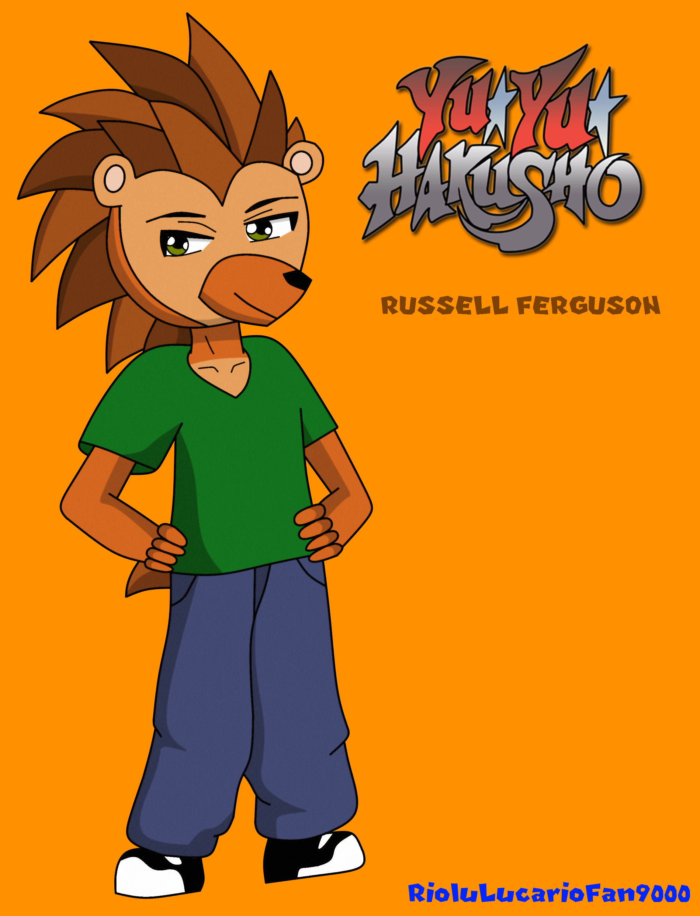 Russell Ferguson (Yu Yu Hakusho style)