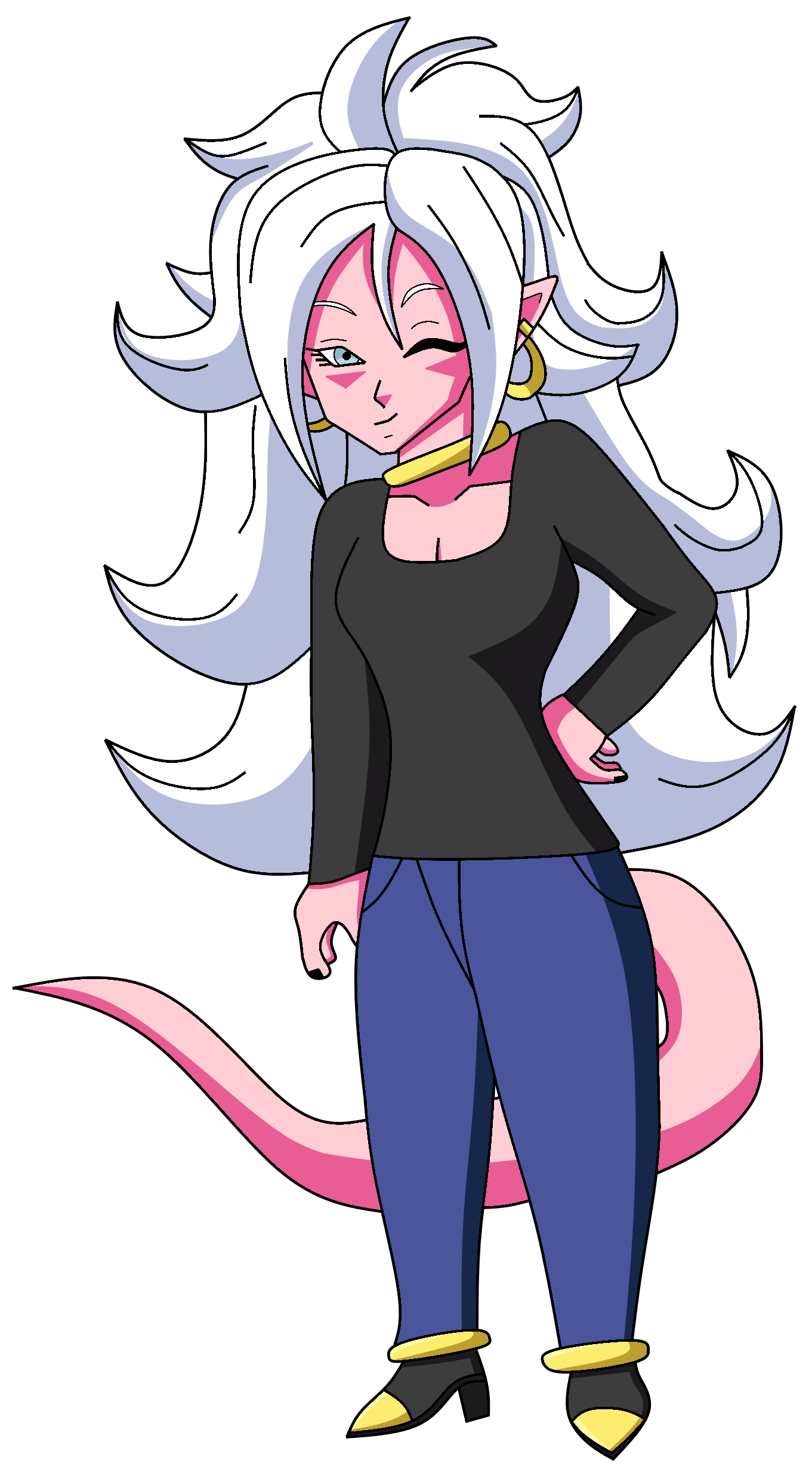 Android 21 (DBX - Moonfall of the Demon Warrior) by GokuKaioken9000 on ...