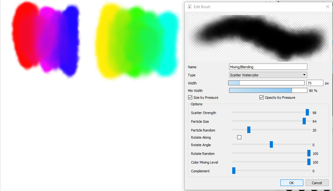 Mixing/blending brush for FireAlpaca! by Folosit on DeviantArt
