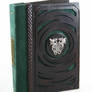 Green Dragons Leather Book