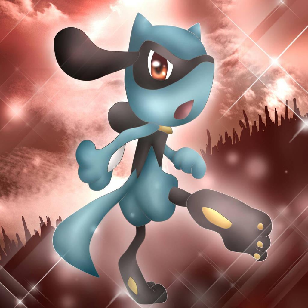 Favourite Type Fighting - Riolu (new) by xxNisTheCookiexx on DeviantArt