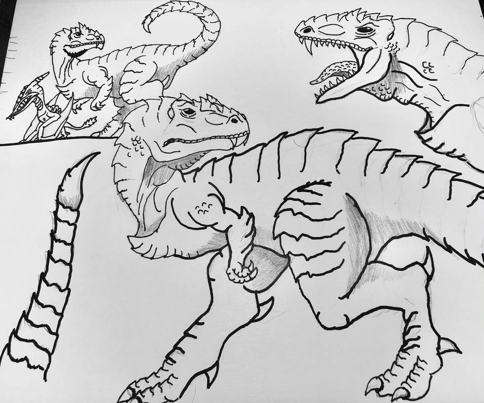 Gorosaurus Design singular point gorosaurus design by zalgo529 on DeviantArt