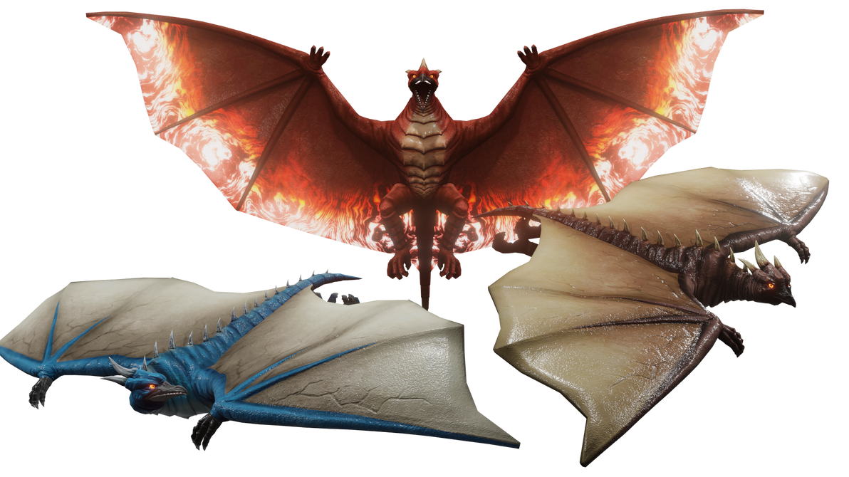 Rodan textures by Maguma-sama99 on DeviantArt