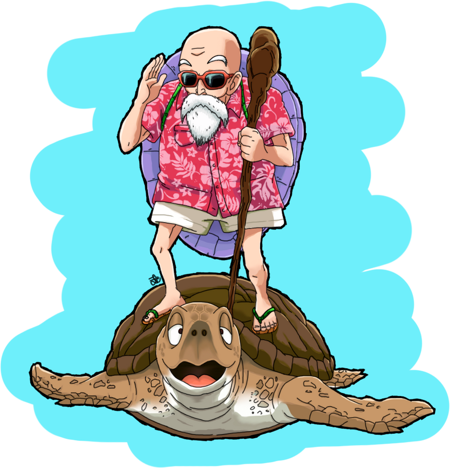 Master Roshi Animal Master Roshi - Dragon Ball by HaruNPine on DeviantArt