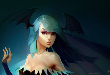 Morrigan portrait