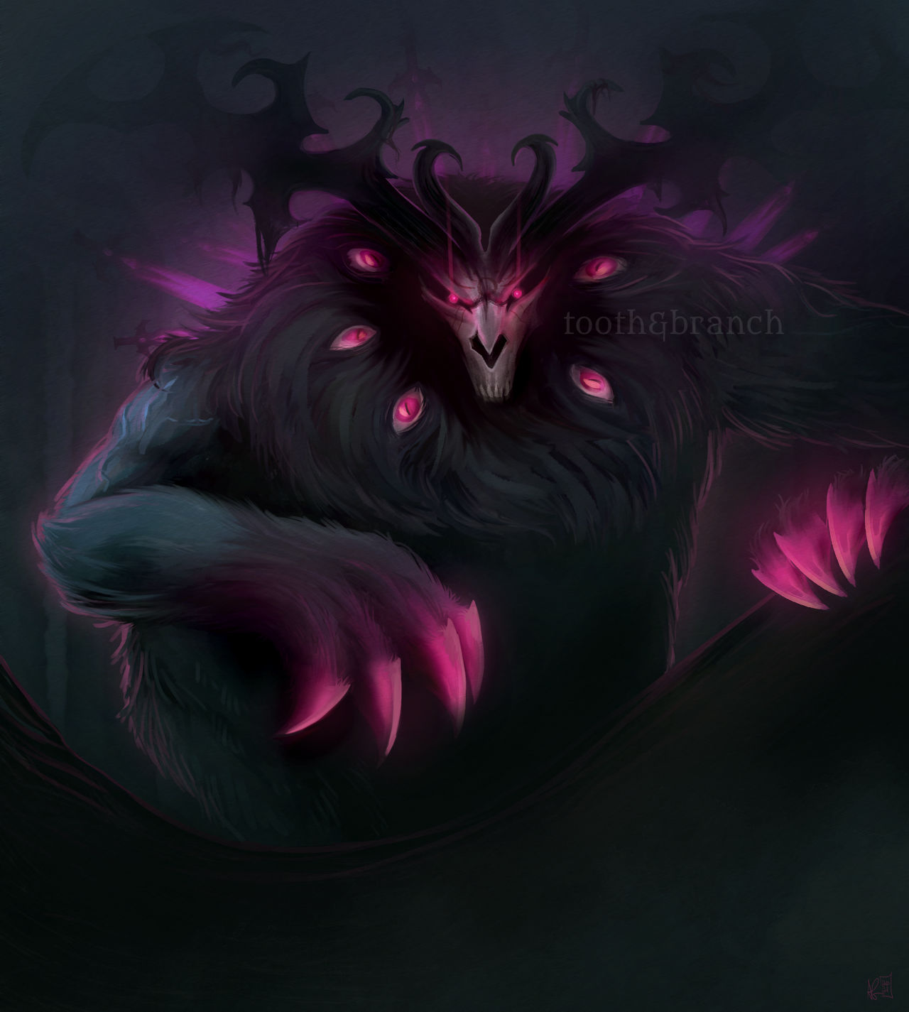 The ThousandPierced Bear by toothandbranch on DeviantArt