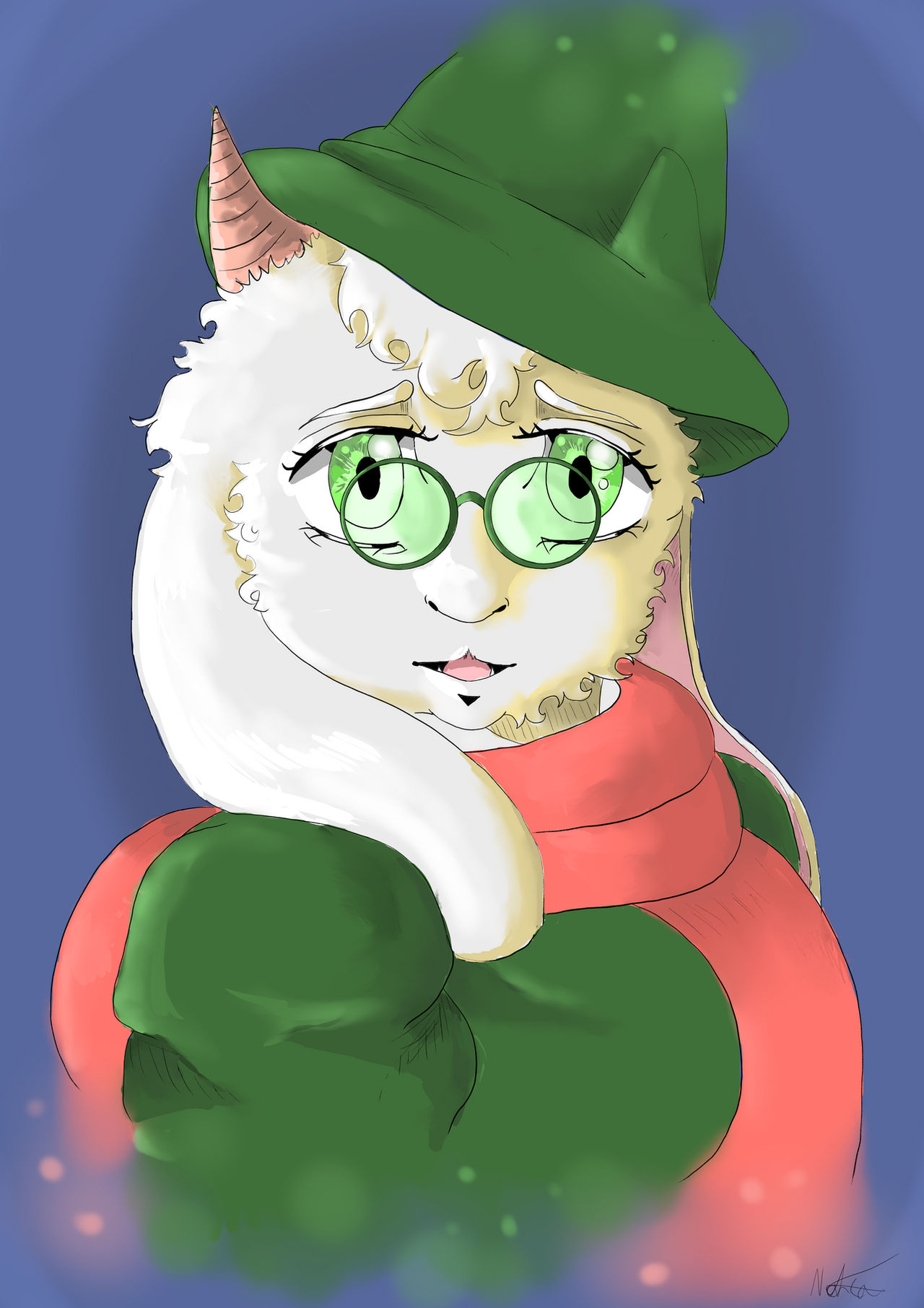 Ralsei by Narcacuga1 on DeviantArt