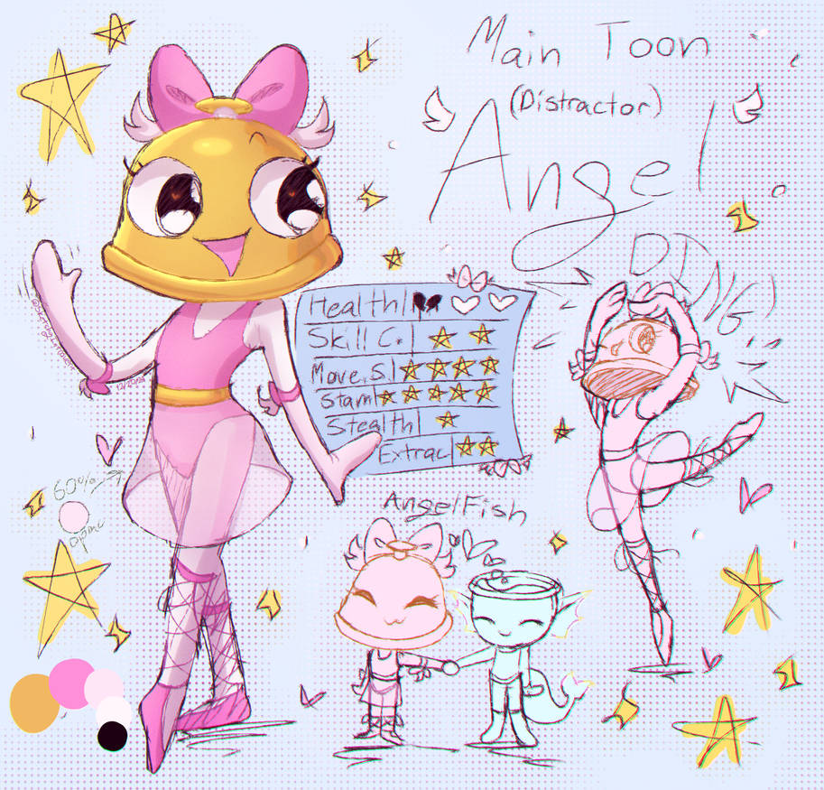 Angel (Dandy's World OC) by SketchyIntrovert on DeviantArt