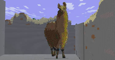 Minecraft Llama PixelART