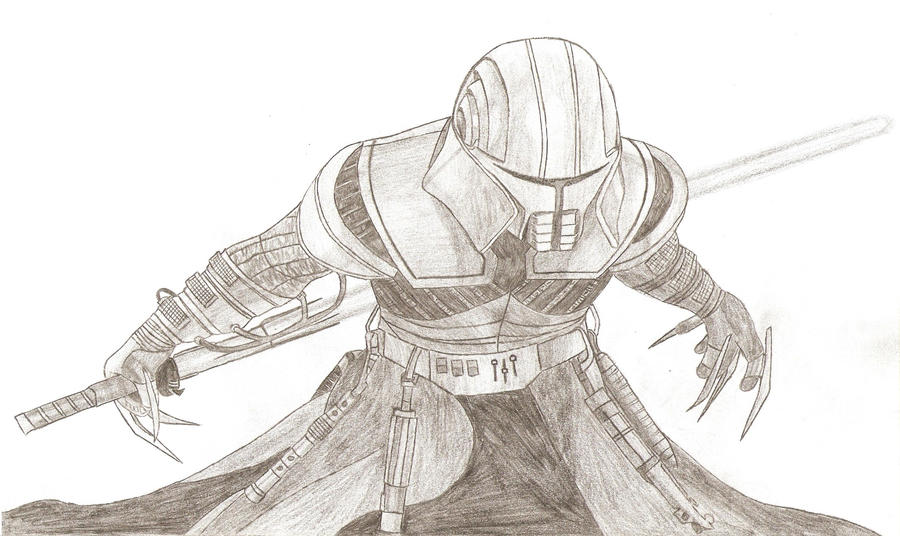 Star Wars The Force Unleashed - Pencil Drawing By Pnclaudiu On Deviantart