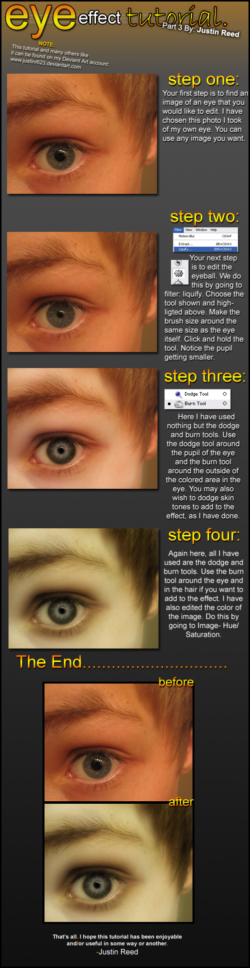 Eye Effect Tutorial Part 3