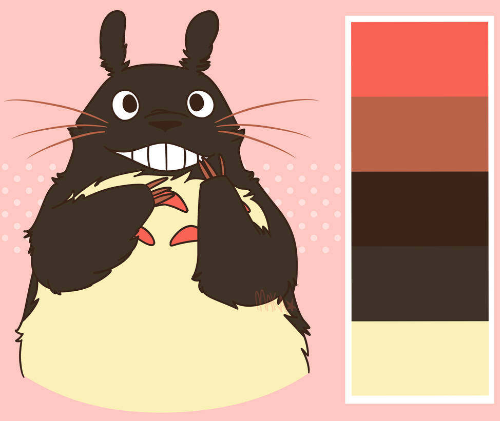Totoro (Colour Palette!) by Makakakasaurus on DeviantArt