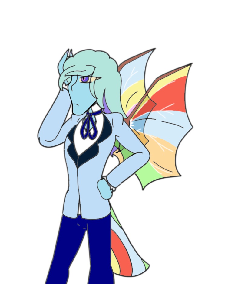 Fish Demon Character Doodle-Fish demon, fish demon, fish demon by Creamecream on DeviantArt