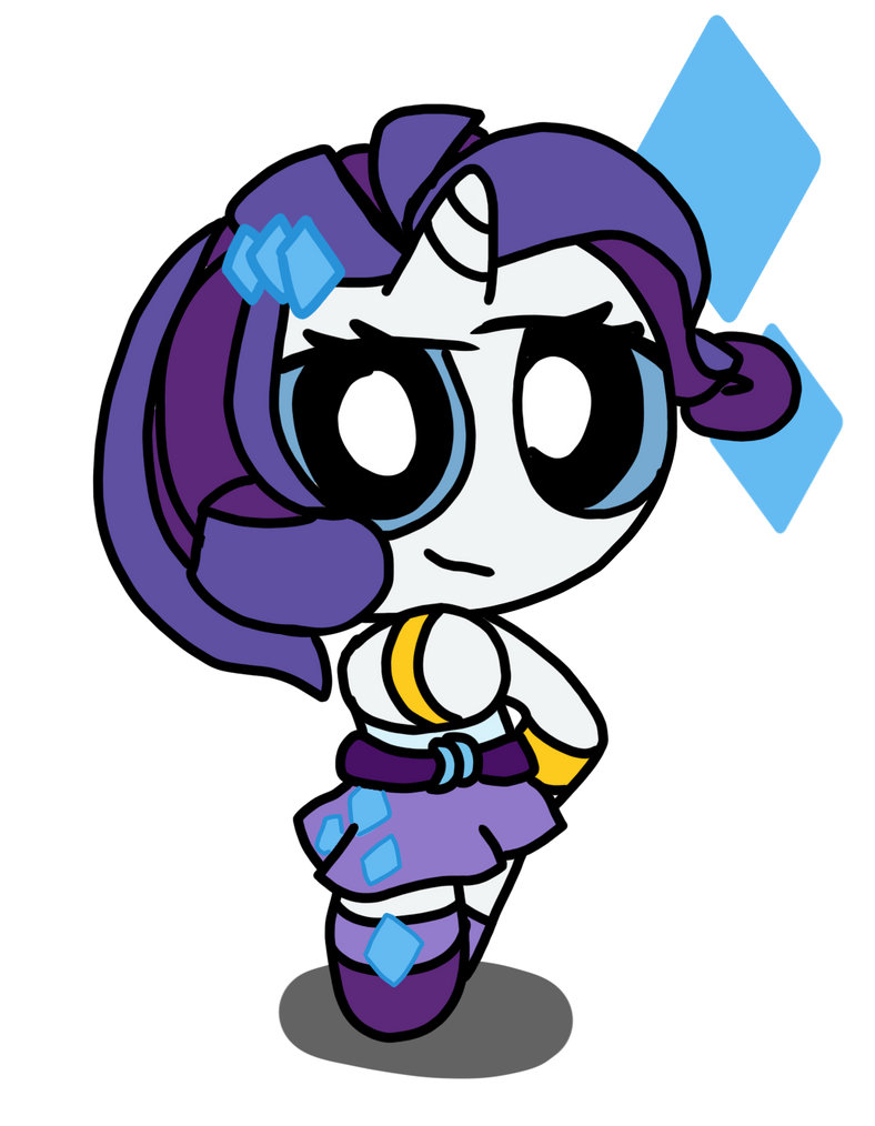 Puffed Rarity Deviantart Puff Rarity by ppgrules945 on DeviantArt