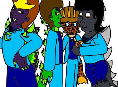 Monster Rangers by Ringo-Starrmadon on DeviantArt