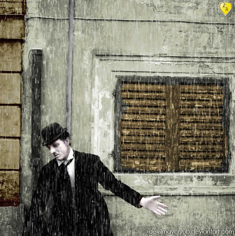 Charlie crying in the rain by devilmaycryub on DeviantArt