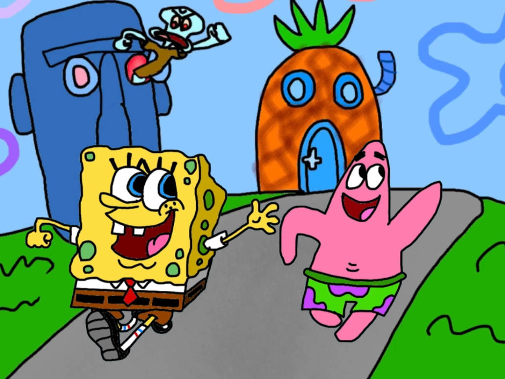 SpongeBob fan art by Blueychannel on DeviantArt