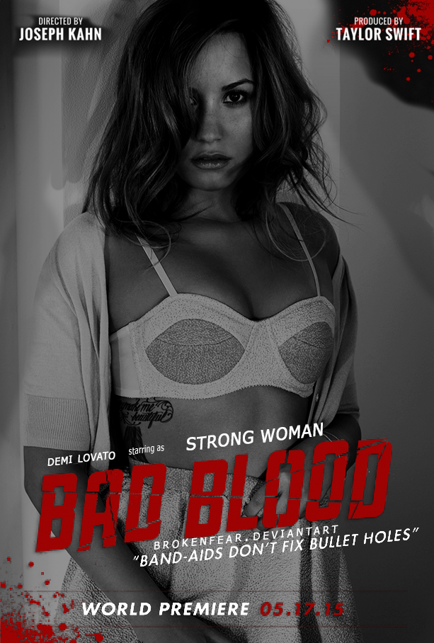 Bad Blood Demi Lovato Album Cover