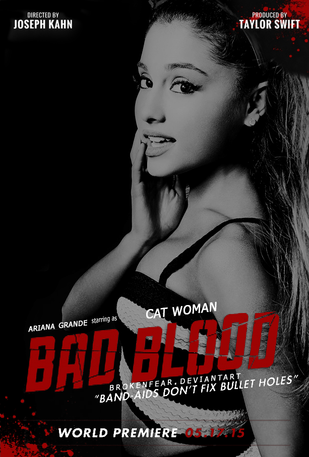 Bad Blood Ariana Grande Album Cover By Bayanawassy On Deviantart