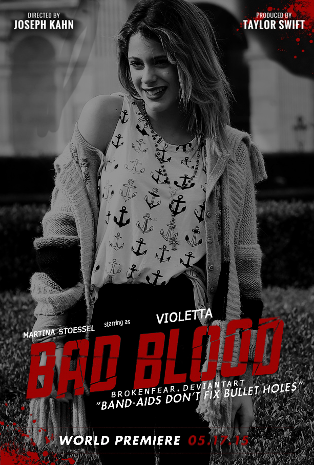 Bad Blood Martina Stoessel Album Cover By Bayanawassy On