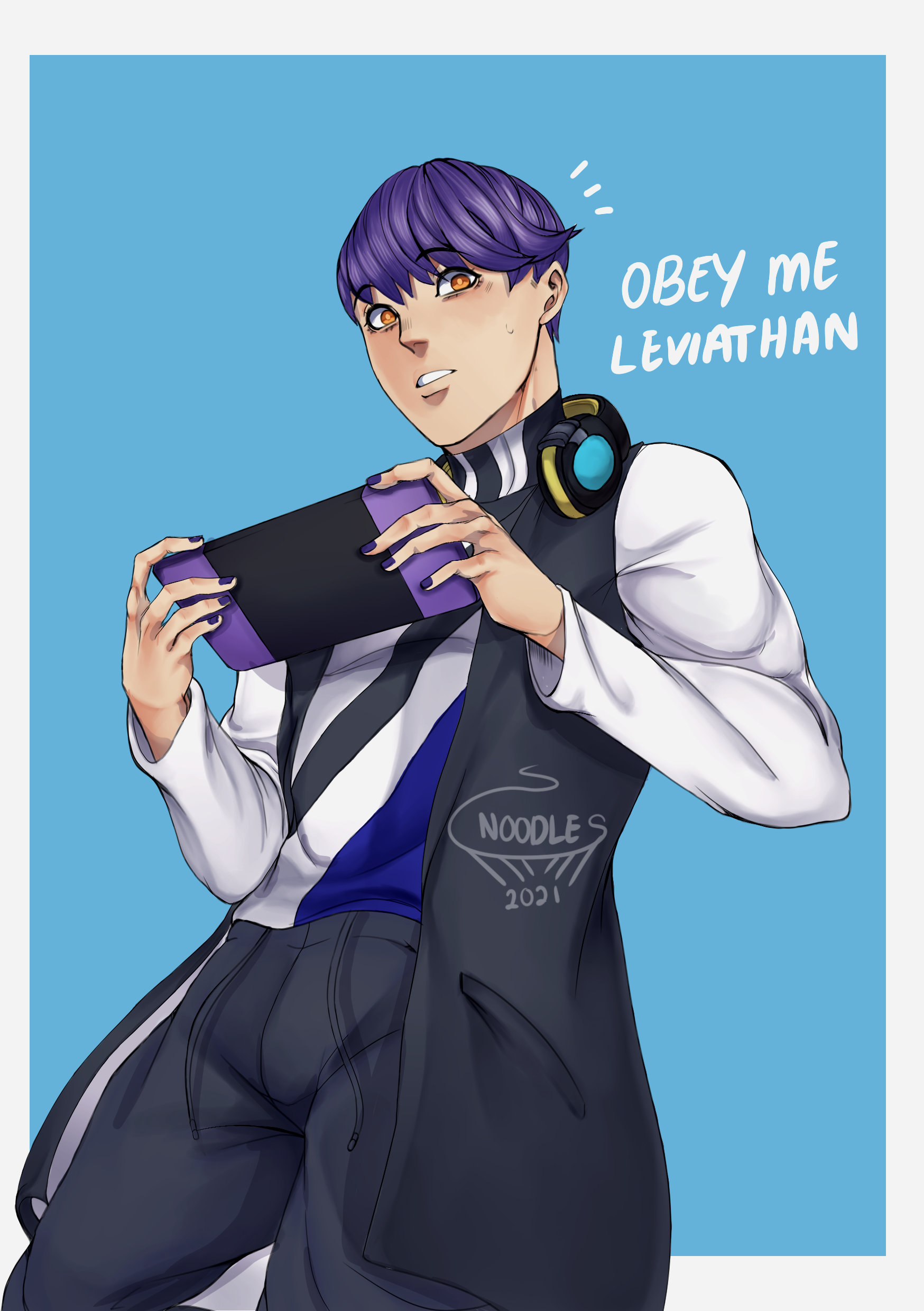 OBEY ME Leviathan Fanart By OblivionLeaf On DeviantArt obey-me-leviathan-fanart-by-oblivionleaf-on-deviantart