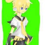 len kagamine - colored