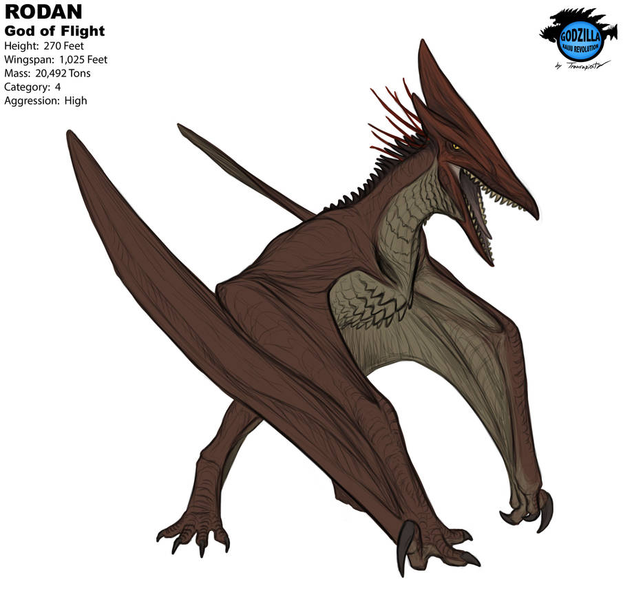 Kaiju Revolution: RODAN by Transapient on DeviantArt