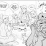 Team Korra babysits Tenzin's Kids