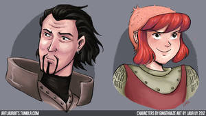 Nimona and Ballister Blackheart