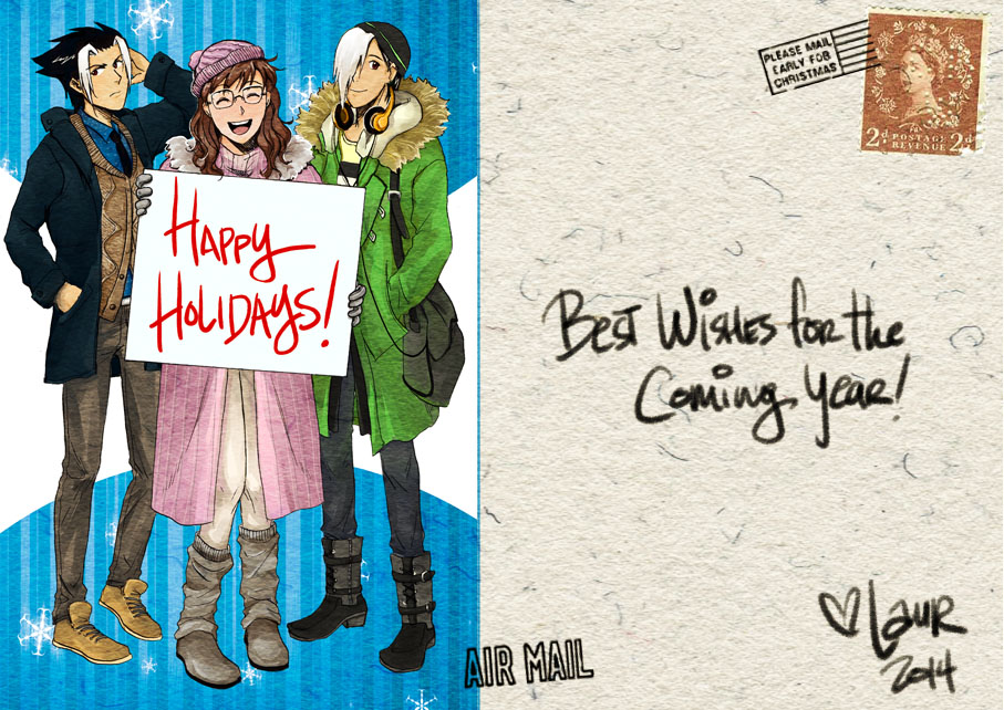 Holiday Card 2014 by laurbits