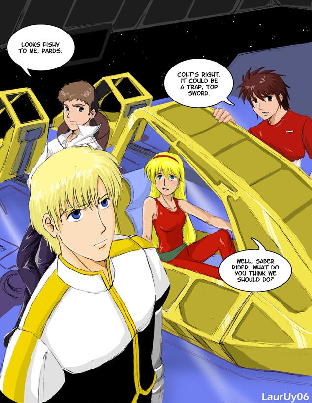 Saber Rider Comic Page By Laurbits On Deviantart Saber Rider Comic Page By Laurbits On Deviantart