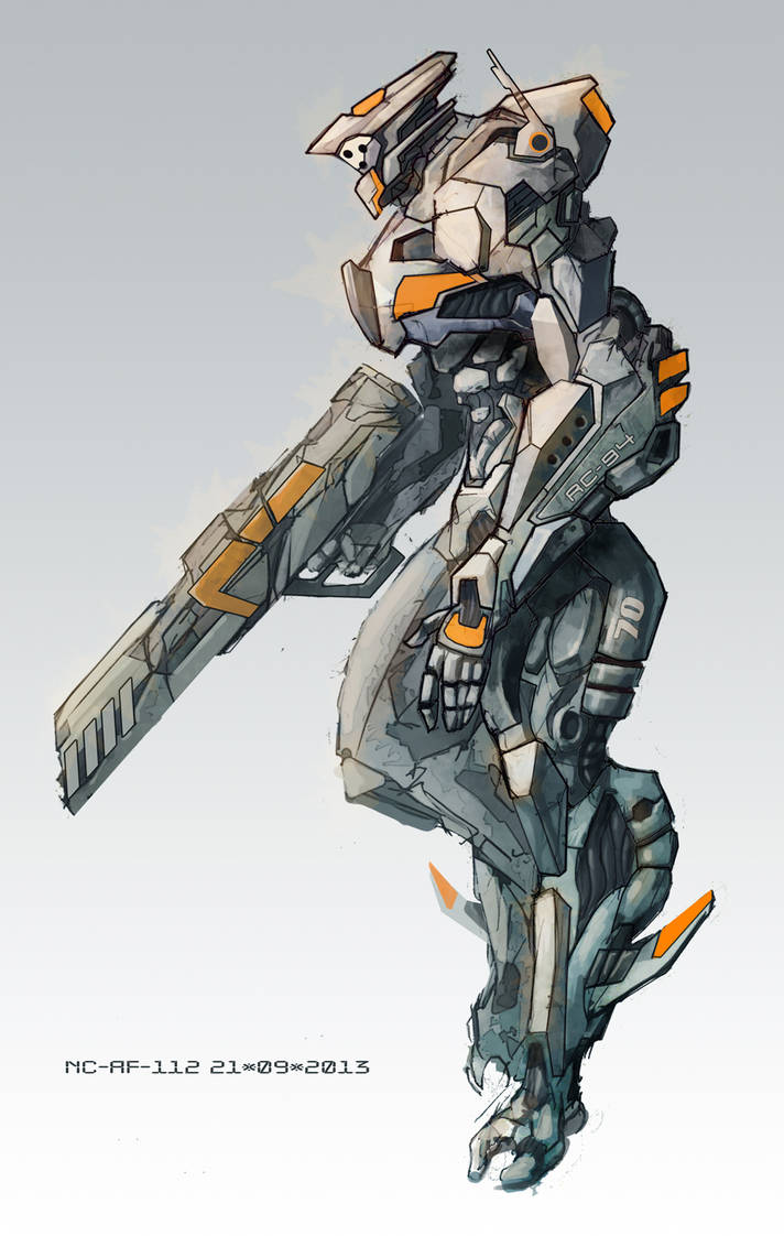 Mecha knight by AspectusFuturus on DeviantArt