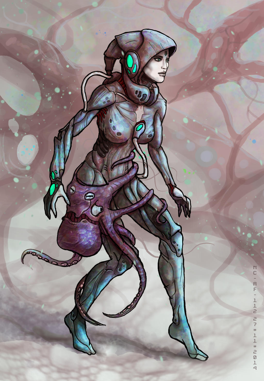 Biopunk Character Concept By AspectusFuturus On DeviantArt