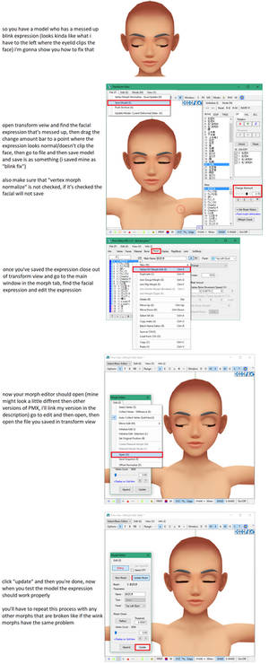 How to Fix a Facial Morph That Clips The Face