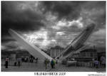 HDR Millenium Bridge by N1ghtf4ll3r
