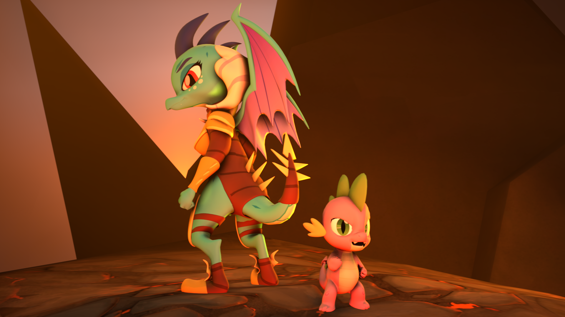 [SFM] The Two Best Dragon Friends