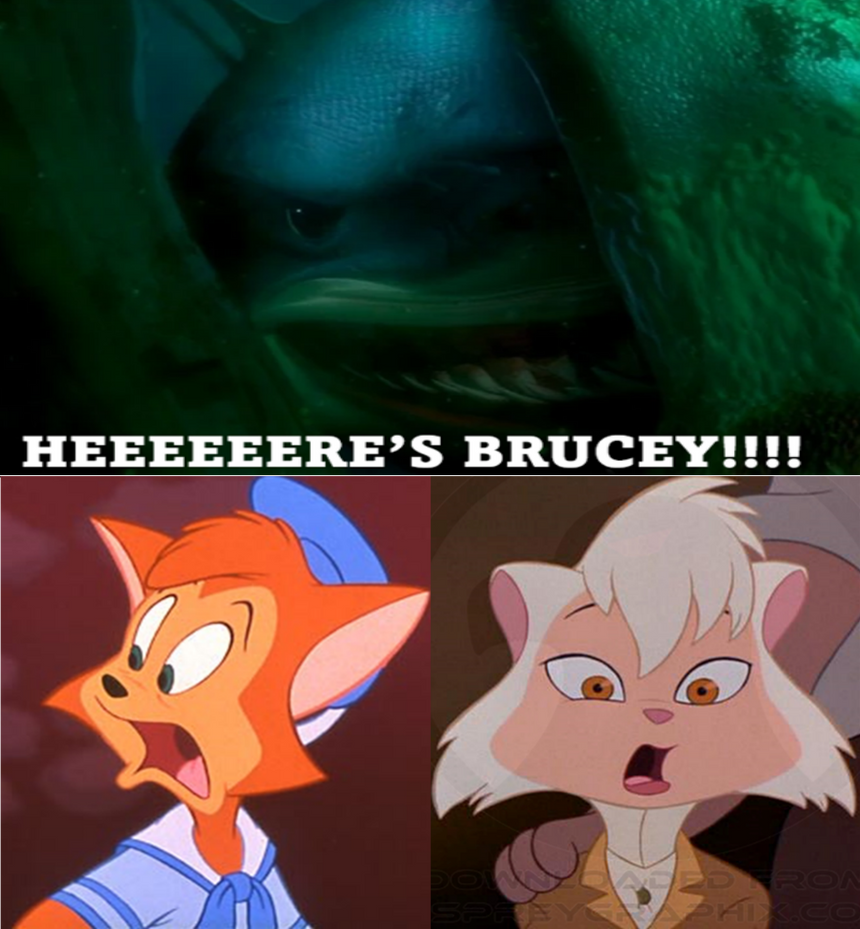 Bruce Scared Deviantart Bruce Scares Danny and Sawyer by darkmeowser on DeviantArt