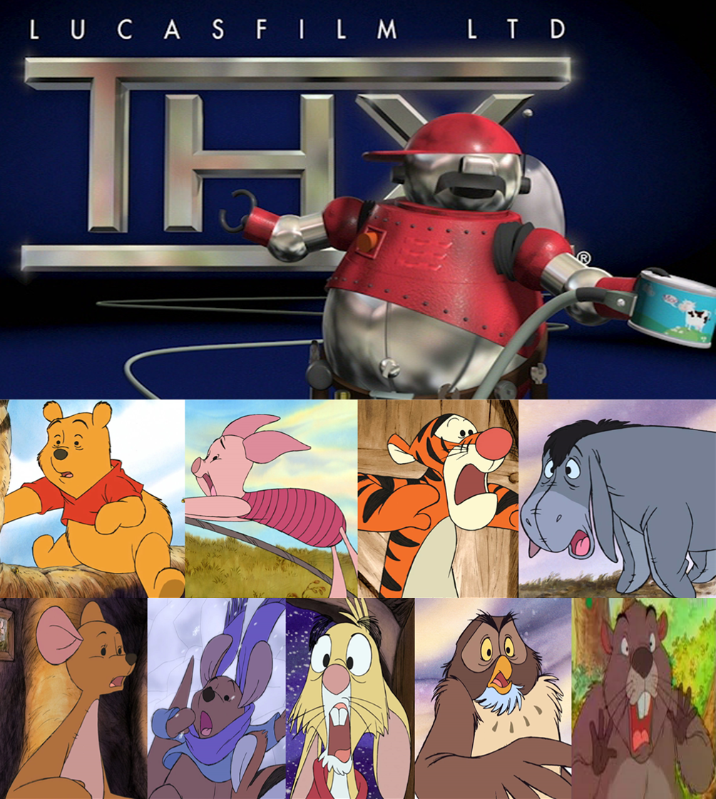 Thx Sc. Read Deviantart THX Logo Scares Pooh and His Friends by darkmeowser on DeviantArt