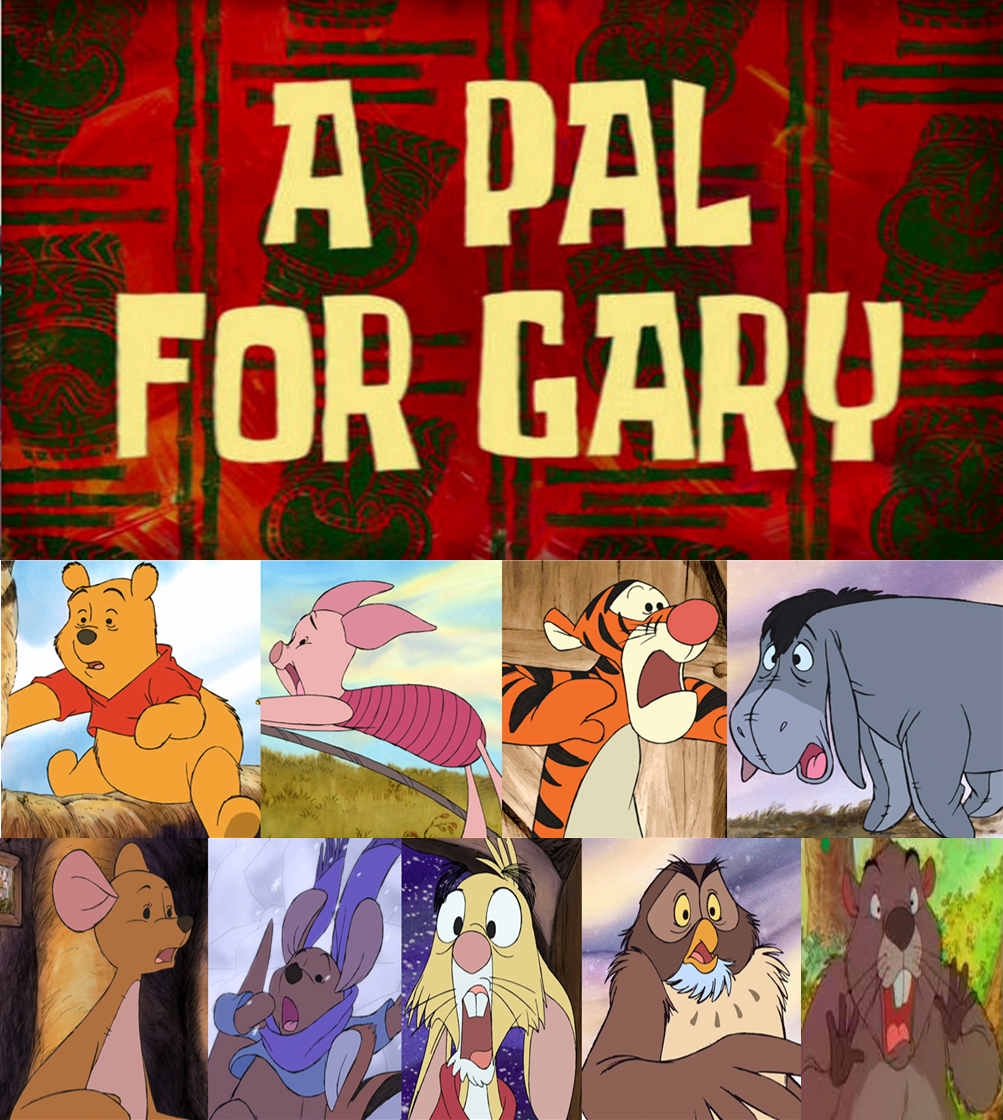 Pooh Rabbit Scared Pooh and Friends Scared of A Pal For Gary by darkmeowser on DeviantArt