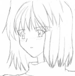 Arcueid from S. T. - lineart