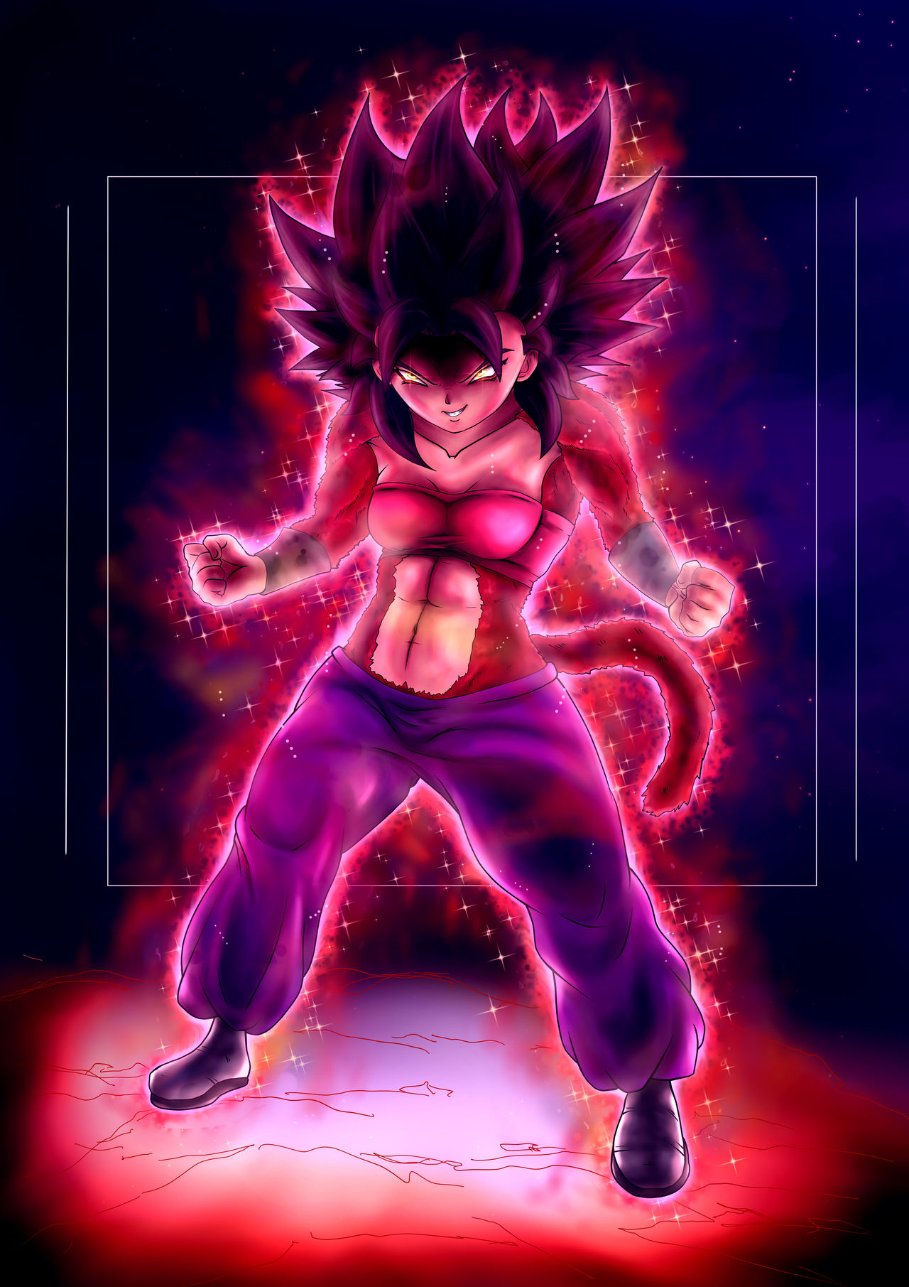 SSJ 4 Caulifla Redraw By RenaldoTheClan On DeviantArt ssj-4-caulifla-redraw-by-renaldotheclan-on-deviantart