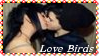 Lesbian Love Birds Stamp