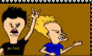 MTV Beavis + Butt-Head Stamp