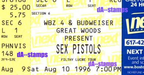 Sex Pistols Concert 8-10-96