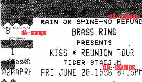 KISS / Alice In Chains Concert 6-28-96