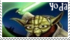 Clone Wars Master Yoda Stamp by dA--bogeyman