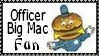 Officer Big Mac Stamp