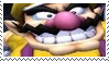 Nintendo Evil Grin Wario Stamp